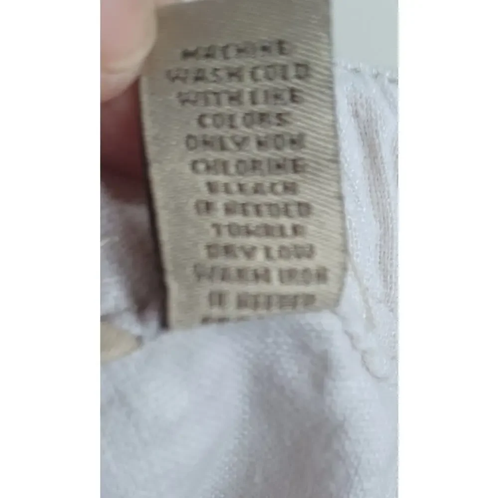 Paradise Collection Mens Linen Cotton Pants L Oatmeal Resort 36-40